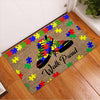 Walk Proud Puzzle Autism Awareness Doormat Autism Home Decor Autism Awareness Gift Idea HT