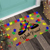 Walk Proud Puzzle Autism Awareness Doormat Autism Home Decor Autism Awareness Gift Idea HT