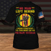 Vietnam Veteran Shirt No Man Left Behind Personalized Gift Vietnam Veteran Gifts HT