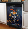 Halloween Skeleton Weed Let's get lit Dishwasher Cover HT