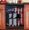 911 Never Forget Dishwasher Cover US Patriot Day Never Forget Decal Kitchen Decor Home Decor HT