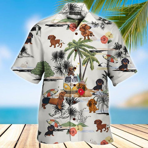 DACHSHUND LOVERS HAWAIIAN SHIRT 6