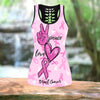 Peace Love Breast Cancer Combo Tank + Legging DQB07202003