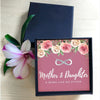 Mother Daughter Infinity Mothers Day Necklace Mom Jewelry Gift Card For Her, Mom, Grandma, Wife HT