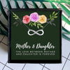 Mother Daughter Infinity Mothers Day Necklace Mom Jewelry Gift Card For Her, Mom, Grandma, Wife HT