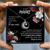 Madre Moon Mothers Day Necklace Mom Jewelry Gift Card For Her, Mom, Grandma, Wife HT