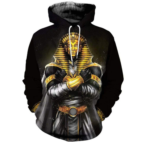 Egyptian Ancient Gods 3D All Over Printed Pharaoh Egypt Clothes