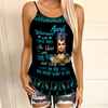 Women Tank Top April Woman Ambitious Woman Combo Legging Camisole Tank