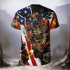 Patriotic Firefighter Shirt 3D All Over Printed Shirts For Men TTM