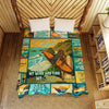 Surfing Beaches To The Ocean I Go Quilt Blanket