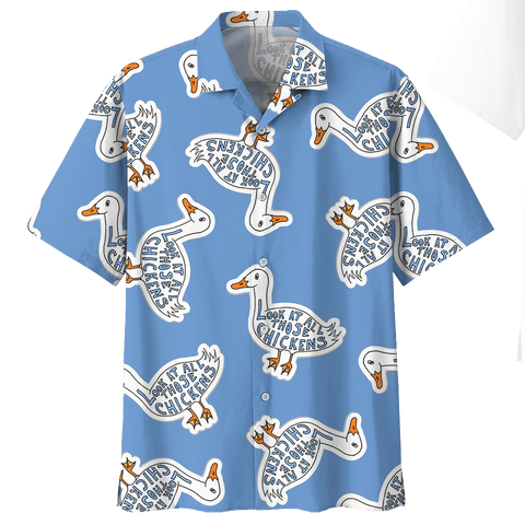 DUCK HAWAIIAN SHIRT 200019