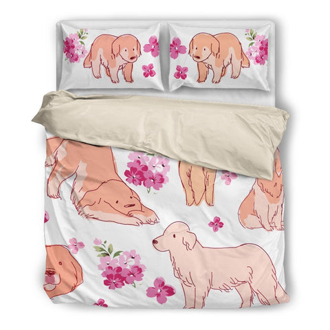 GOLDEN RETRIEVER BEDDING SET 037