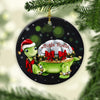 Jingle Shells Turtle Ornament Christmas Tree Hanging Ornament Xmas Gift for Turtle Lovers HN