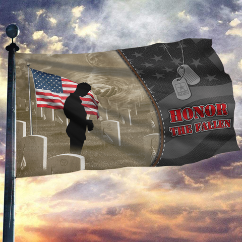 Honor The Fallen - US Veteran Flag Veteran Day flag