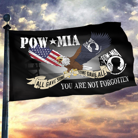 POW MIA Flag Veteran Day flag