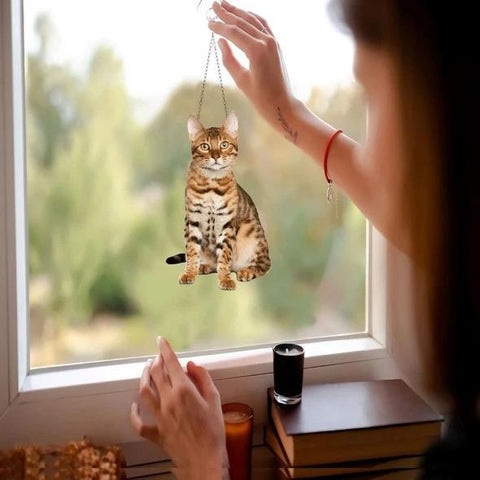 Cat Window Decor Ornament 13