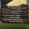 Thank You For Your Service Military Force Personnel Appreciation Flag