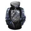 Unicorn Skull Hoodie & Leggings Set HN