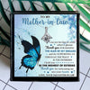 Butterfly Mother In Law Mothers Day Necklace Mom Jewelry Gift Card For Her, Mom, Grandma, Wife HT