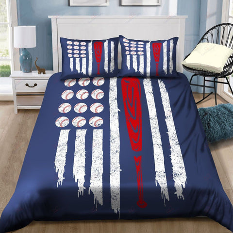 BASEBALL AMERICAN FLAG KK0909038 BEDDING SETS