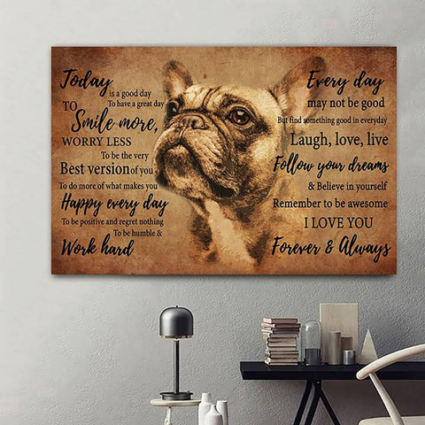 French Bulldog Poster