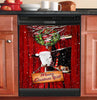 Cow Christmas Dishwasher Cover Farm Animals Kitchen Decor Christmas Home Decor Xmas Gift HT