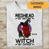 Halloween Shirt Halloween Costume Ideas Redhead By Nature Witch By Choice personalized T-shirt For You Friends
