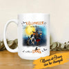 Halloween Cup Halloween Is Better With A Dog Personalized Mug Dog Lovers And Halloween Occasion