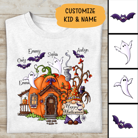 Halloween Shirt Grandma Halloween Special Personalized T-shirt For Grandma Mama