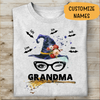 Halloween Shirt Grandma Halloween Personalized T-shirt Special Gift For Mama Mom Grandmother