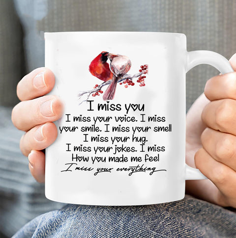 Humming bird I Miss You I Miss Your Voice I Miss Your Everything Mug Couple Mug Couple Gifts Memorial Gifts