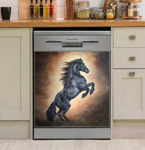 To Ride A Horse Is To Fly Without Wings Decor Kitchen Dishwasher Cover