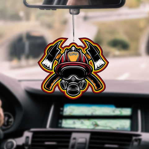 Firefighter Car Hanging Ornament