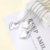 3pcs/Set Personalized Heart Mothers Day Necklace With Birthstones Mom Jewelry Gift For Mom Grandma Wife HT