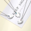 3pcs/Set Personalized Heart Mothers Day Necklace With Birthstones Mom Jewelry Gift For Mom Grandma Wife HT