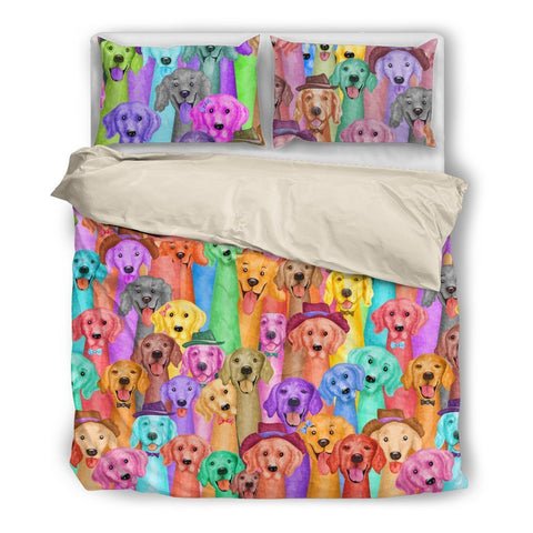 GOLDEN RETRIEVER BEDDING SET 033