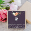 To Grandma Heart Mothers Day Necklace Mom Jewelry Gift Card For Her, Mom, Grandma, Wife HT