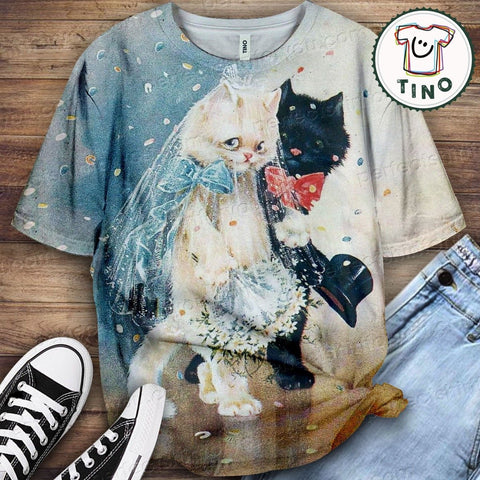 Cat Urban Love You T-Shirt 56