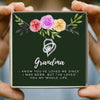 To Grandma Heart Mothers Day Necklace Mom Jewelry Gift Card For Her, Mom, Grandma, Wife HT