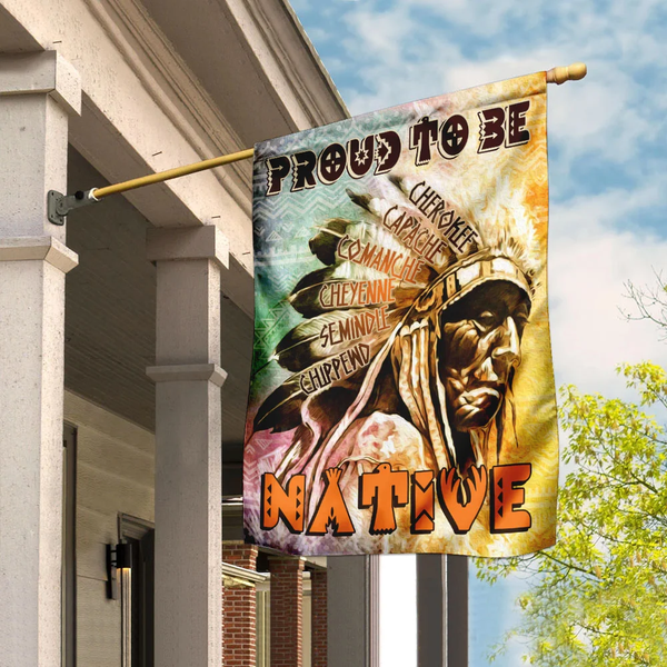 Native Pattern Flag Native Flag USDesign 12 Native American Flag – Lavenzee