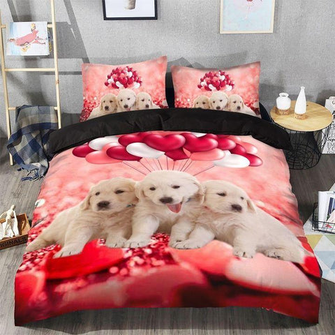 GOLDEN RETRIEVER BEDDING SET 017