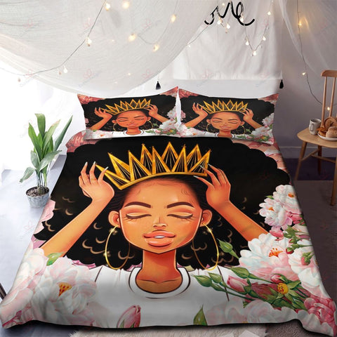 BLACK QUEEN WOMAN KK0909073 BEDDING SET