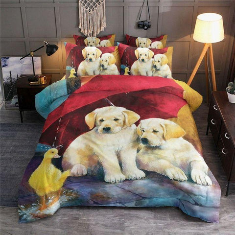 GOLDEN RETRIEVER BEDDING SET BABY 007