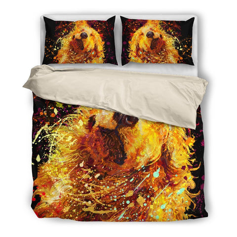 GOLDEN RETRIEVER BEDDING SET 028