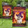 Halloween flag Halloween Gift Bulldog Halloween Flag Beware Of The Bulldog Flag