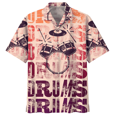 DRUM HAWAIIAN SHIRT 412803