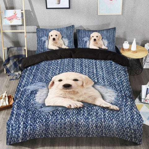 GOLDEN RETRIEVER BEDDING SET 002