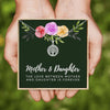 Mother & Daughter Tree Mothers Day Necklace Mom Jewelry Gift Card For Her, Mom, Grandma, Wife HT