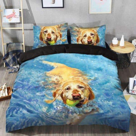 GOLDEN RETRIEVER BEDDING SET 045