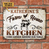 Products Personalized Farm Farmhouse Kitchen Customized Classic Metal Signs | Colorful 20x30cm 30x45cm